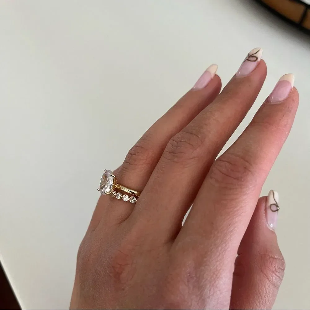 Gold Women's Ring - Picture 3 of 4